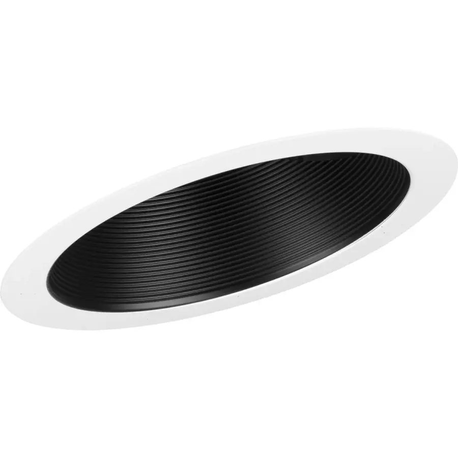 6" Recessed Sloped Ceiling Step Baffle Trim - Image 3