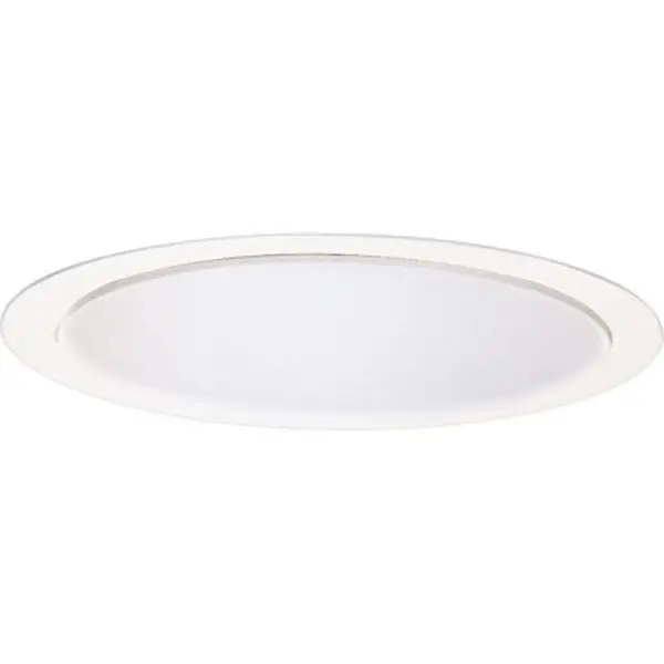 White recessed trim for use with insulated ceilings. 7.75`` outside diameter. Collection: Cone Trim Finish: White Width: 7.75" Height: 4.63" Weight: 0.40 lb Light Source: Incandescent Voltage: 120.00 V Material: Aluminum Country of Origin: MX Safety Listing: UL-CUL Safety Rating: Damp Manufacturer Warranty: 1 year warranty Instructions Parts Diagram