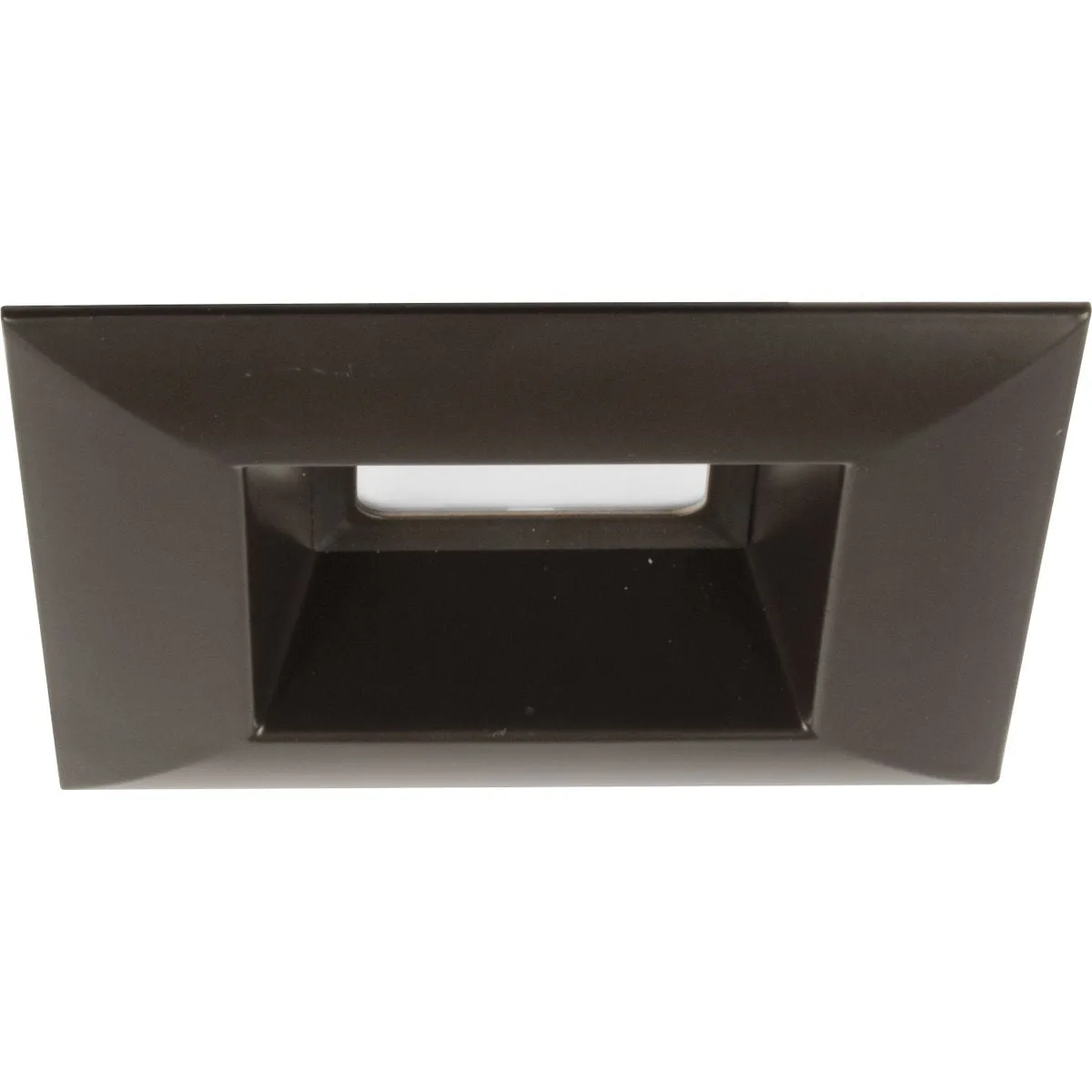 5" LED Square Recessed Trim - White
