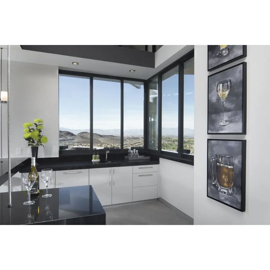 4" LED Square Recessed Trim in Brushed Nickel - Image 2