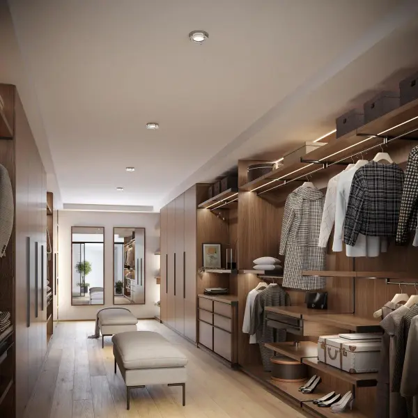 This 5.5-inch LED surface mount delivers efficient, modern lighting in a compact profile. Perfect for spaces with low ceilings or where unobtrusive lighting is desired. JA8 compliant for California energy standards. - alternate view