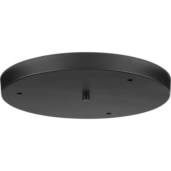 This 15.5-inch round canopy kit enables clean installation of up to three pendant lights from a single junction box, creating cohesive lighting arrangements over dining tables, kitchen islands, and entryways.
