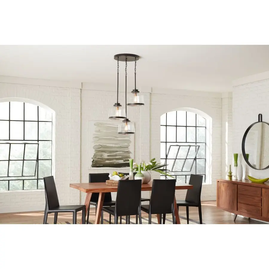 Round Canopy Kit for Up to 3 Pendants - 15.5 Inch - Image 8