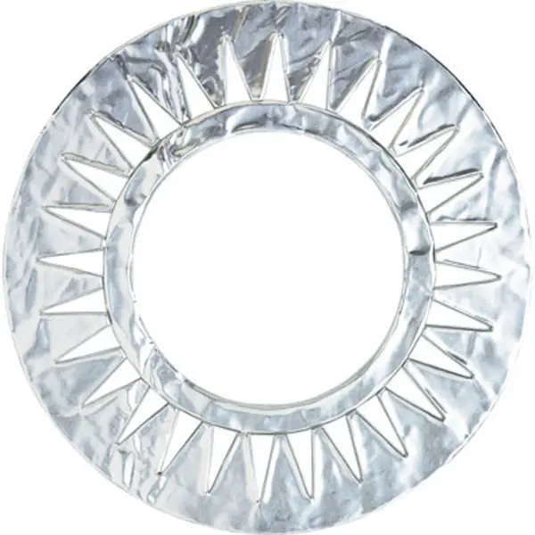 This ceiling gasket provides an essential seal between recessed lighting fixtures and ceiling surfaces, preventing air leakage and improving energy efficiency in any room with recessed lighting.