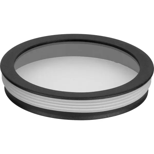 A practical 5-inch round cylinder cover designed for both residential and commercial applications. JA8 compliant with clean contemporary styling that works seamlessly indoors and outdoors. - alternate view