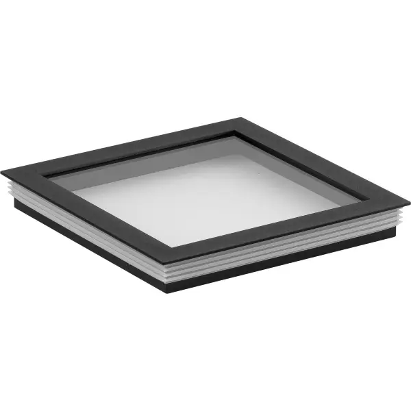 A practical 6-inch square cylinder cover designed for both residential and commercial applications. JA8 compliant with clean contemporary styling that works seamlessly indoors and outdoors. - alternate view
