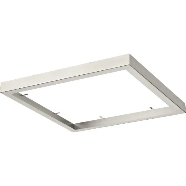Everlume 14-Inch Square Trim Ring in Brushed Nickel - Image 1