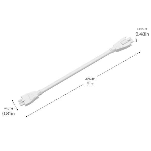 Arza 9-Inch Interconnecting Cord - Image 3
