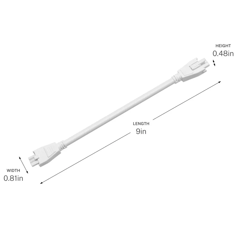 Arza 9-Inch Interconnecting Cord - Image 3