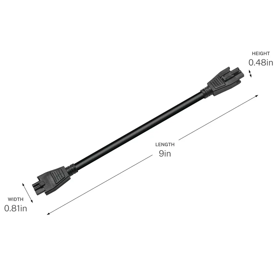 Arza 9-Inch Interconnecting Cord - Image 6