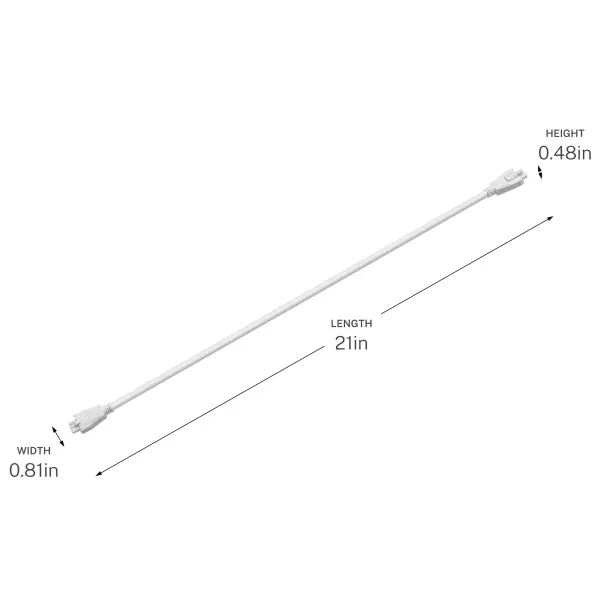 Arza Interconnecting Cord - 21 Inch - Image 3