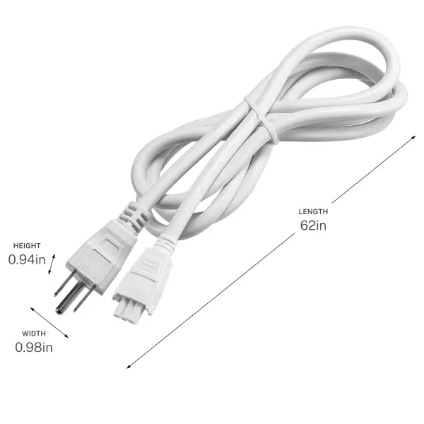 Arza Plug Cord - White - Image 3