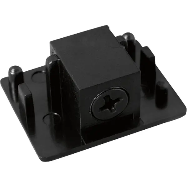 The Alpha Trak Power Feed provides reliable electrical connection for track lighting systems. Its brushed nickel finish complements modern interiors while delivering functional performance for residential applications. - alternate view