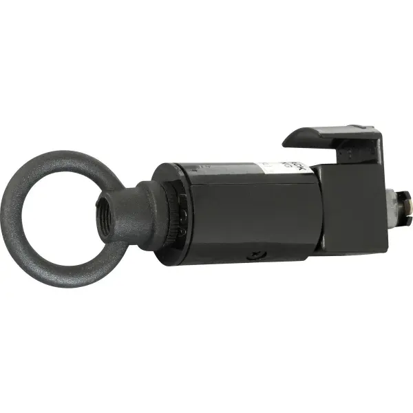 The Alpha Trak Fixture Adapter enables seamless integration of compatible fixtures into track lighting systems. Its brushed nickel finish complements modern interiors while providing functional flexibility.