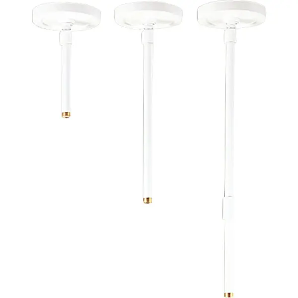 A practical aluminum cylinder pendant kit designed for both residential and commercial applications. Features durable Antique Bronze finish suitable for outdoor use with JA8 compliance for California energy standards. - alternate view