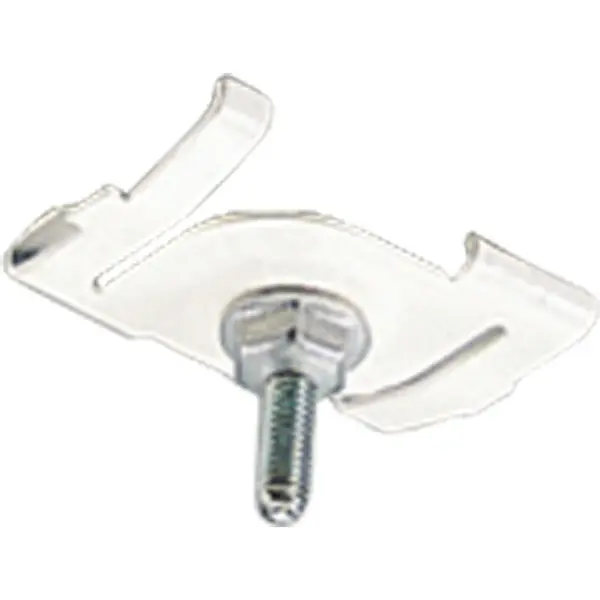 Suspended Ceiling Clips. Use two for 2' or 4' track sections. Three for 8' track section. For mounting track sections onto T-bar grid. Collection: Track Accessories Rooms: Kitchen,Bar Finish: White Width: 1.25" Height: 1.25" Length: 1.25" Weight: 0.30 lb Voltage: 120.00 V Material: Steel Country of Origin: MX Title 20 Manufacturer Warranty: 1-year Limited Warranty Spec Sheet Instructions Parts Diagram