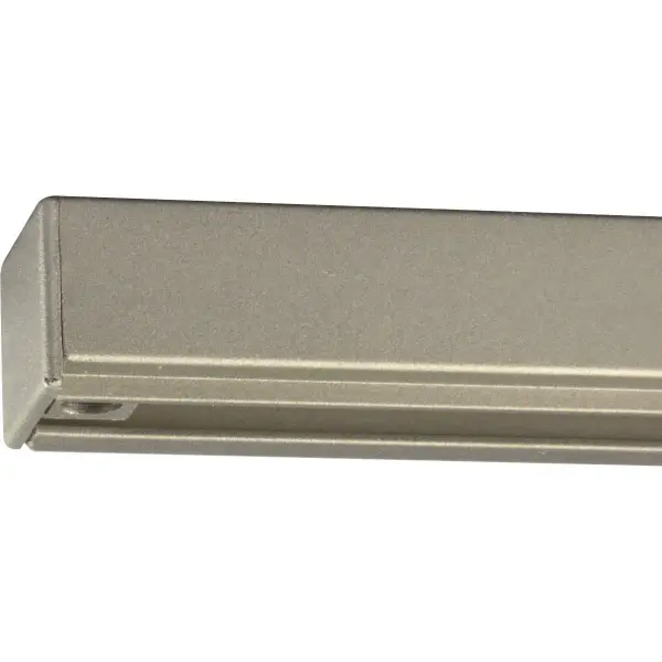 The Alpha Trak 12' section offers exceptional flexibility for customizable lighting layouts. Its brushed nickel finish complements contemporary interiors while the extended length covers large spaces efficiently. - alternate view