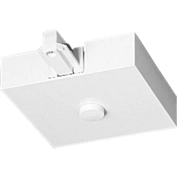 The Alpha Trak T-Bar End Feed provides a streamlined power connection for track lighting systems with an integrated canopy cover for a finished look. JA8 compliant for California installations.