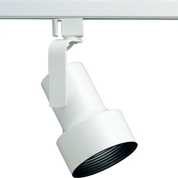 White Flair Alpha Trak track head with 360 degree horizontal rotation and 90 degree vertical rotation and black baffle. Heads can be easily repositioned on the track to provide lighting in different areas of the room. Excellent for both residential and retail locations. Universal track head accepts medium base PAR 20, R 20 or PAR 16, bulb. Collection: Track Head Rooms: Kitchen,Great Room Finish: White Notes: Use only with Alpha Trak components connection accessories (sold separately). Width: 3.50" Height: 7.63" Length: 3.50" Weight: 0.50 lb Number of Bulbs: 1 Maximum Wattage: 50.00 W Bulb Type: PAR-20 or R-50 Bulb Base: E26 Light Source: Halogen/Incandescent Voltage: 120.00 V Material: Steel Country of Origin: CN Safety Listing: UL-CUL Safety Rating: Dry Title 20 Manufacturer Warranty: 1-year Limited Warranty Spec Sheet Instructions Parts Diagram