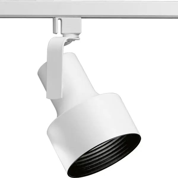 White Flair Alpha Trak track head with 360 degree horizontal rotation and 90 degree vertical rotation and black baffle. Heads can be easily repositioned on the track to provide lighting in different areas of the room. Excellent for both residential and retail locations. Universal track head accepts medium base PAR 30 long neck or BR 30 bulb. Collection: Track Head Rooms: Kitchen,Great Room Finish: White Notes: Use only with Alpha Trak components connection accessories (sold separately). Width: 4.38" Height: 8.75" Length: 4.38" Weight: 1.50 lb Number of Bulbs: 1 Maximum Wattage: 75.00 W Bulb Type: PAR-30 or BR-30 Bulb Base: E26 Light Source: Halogen/Incandescent Voltage: 120.00 V Material: Steel Country of Origin: CN Safety Listing: UL-CUL Safety Rating: Dry Title 20 Manufacturer Warranty: 1-year Limited Warranty Spec Sheet Instructions Parts Diagram