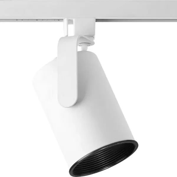 White Flat Back Alpha Trak track head with 360 degree horizontal rotation and 90 degree vertical rotation and black baffle. Heads can be easily repositioned on the track to provide lighting in different areas of the room. Excellent for both residential and retail locations. Universal track head accepts medium base PAR 20, R 20 or PAR 16, bulb. Collection: Track Head Rooms: Kitchen,Great Room Finish: White Notes: Use only with Alpha Trak components connection accessories (sold separately). Width: 3.50" Height: 7.25" Length: 3.50" Weight: 1.30 lb Number of Bulbs: 1 Maximum Wattage: 75.00 W Bulb Type: PAR-20 or R-50 Bulb Base: E26 Light Source: Halogen Voltage: 120.00 V Material: Steel Country of Origin: CN Safety Listing: UL-CUL Safety Rating: Dry Title 20 Manufacturer Warranty: 1-year Limited Warranty Spec Sheet Instructions Parts Diagram