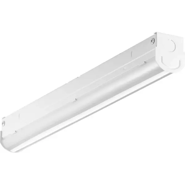 Low Profile Lens Strip. Collection: Integrated Strip Finish: White Width: 2.75" Height: 2.31" Length: 24.00" Weight: 3.00 lb Bulbs Included Maximum Wattage: 18.00 W Bulb Type: LED Light Source: LED Voltage: 120.00 V Country of Origin: CN Energy Efficient LED Spec Sheet