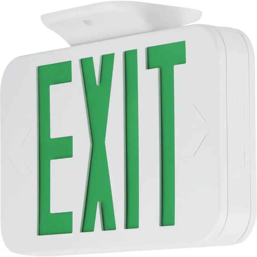 LED Emergency Exit Sign with Red Letters - Image 1