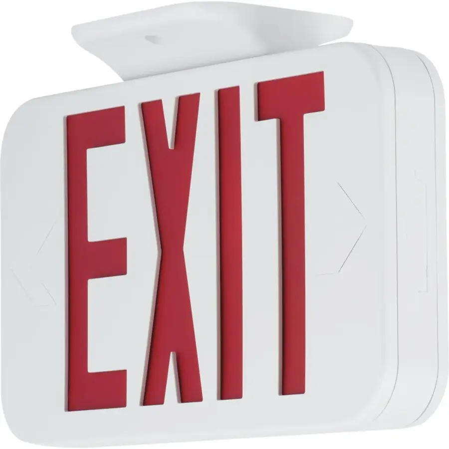 LED Emergency Exit Sign with Red Letters - Image 2