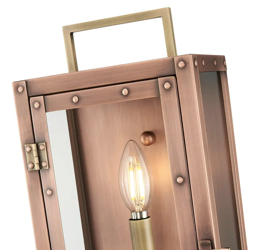 Spencer 1-Light Outdoor Wall Sconce - Image 7