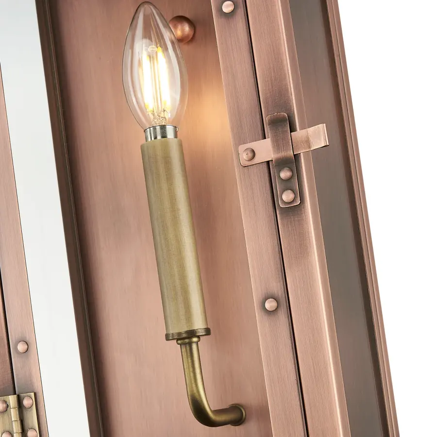 Spencer 1-Light Outdoor Wall Sconce - Image 8