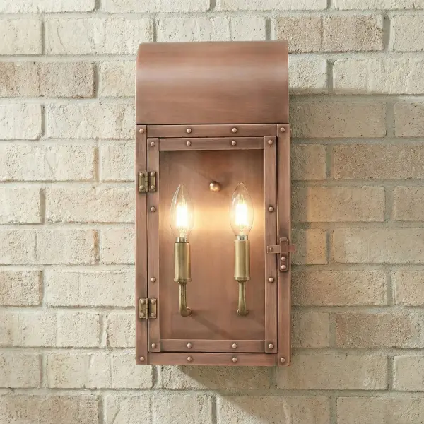 Spencer 2-Light Outdoor Wall Sconce - Image 12