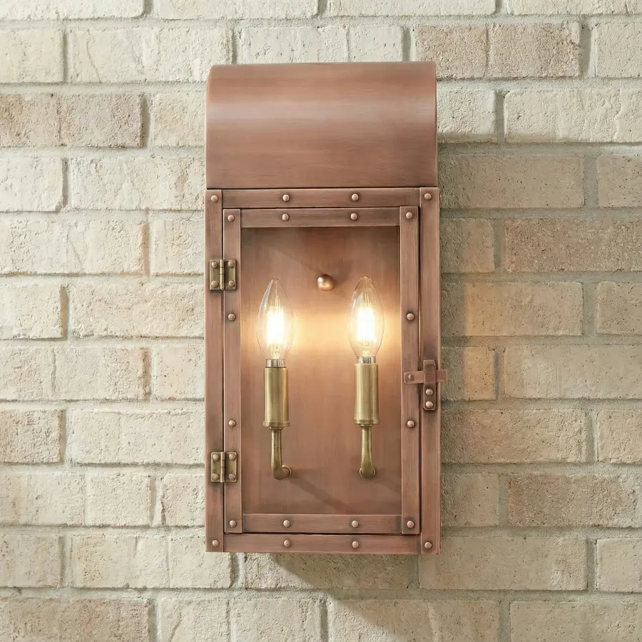 Spencer 2-Light Outdoor Wall Sconce - Image 12