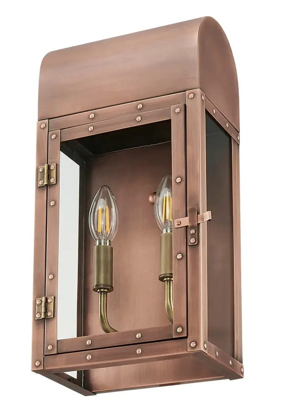 Spencer 2-Light Outdoor Wall Sconce - Image 6