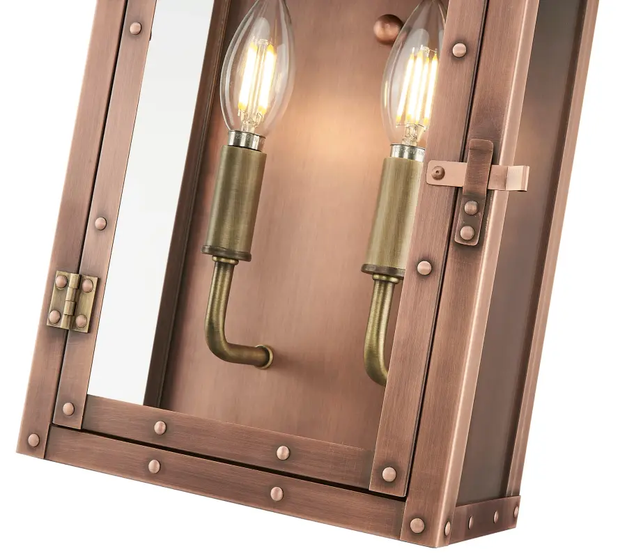 Spencer 2-Light Outdoor Wall Sconce - Image 9