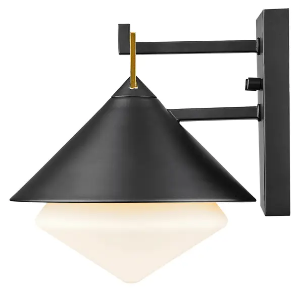 Edmore 1-Light Outdoor Wall Sconce - Image 4