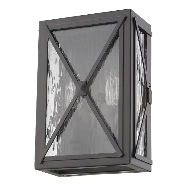 Brooklyn 2-Light ADA Wall Mount in Oil-Rubbed Bronze - Image 1