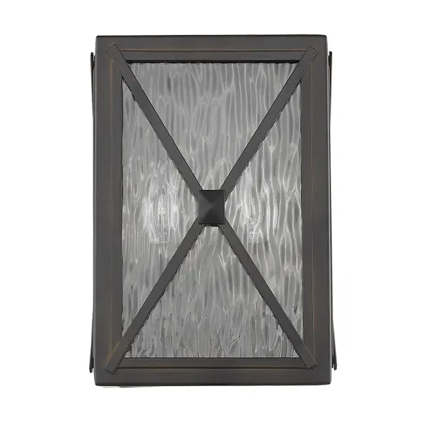 Brooklyn 2-Light ADA Wall Mount in Oil-Rubbed Bronze - Image 2