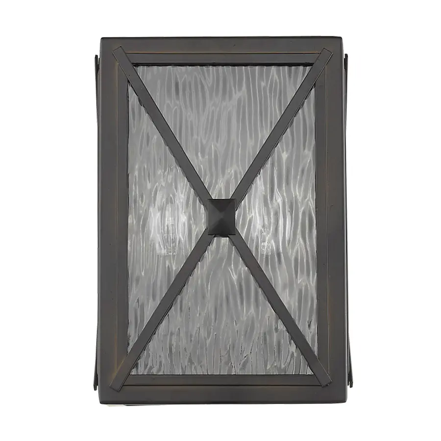 Brooklyn 2-Light ADA Wall Mount in Oil-Rubbed Bronze - Image 2