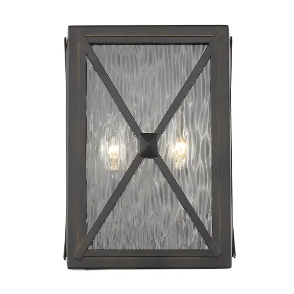 Brooklyn 2-Light ADA Wall Mount in Oil-Rubbed Bronze - Image 4