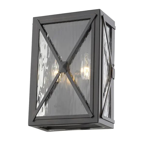 Brooklyn 2-Light ADA Wall Mount in Oil-Rubbed Bronze - Image 6