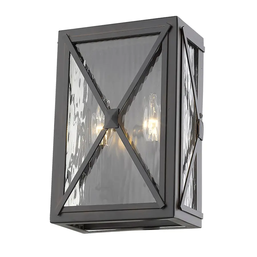 Brooklyn 2-Light ADA Wall Mount in Oil-Rubbed Bronze - Image 6