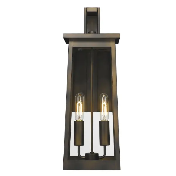 Alden 2-Light Outdoor Wall Sconce - Image 3