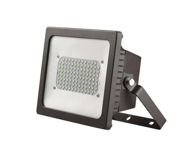 LED Floodlight in Bronze