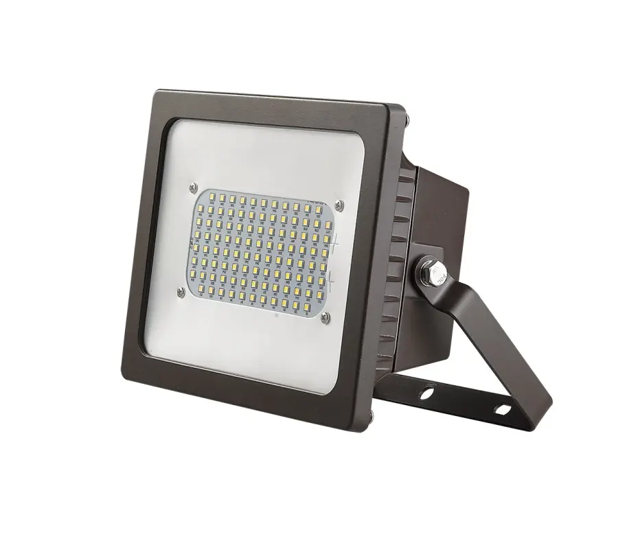 LED Floodlight in Bronze
