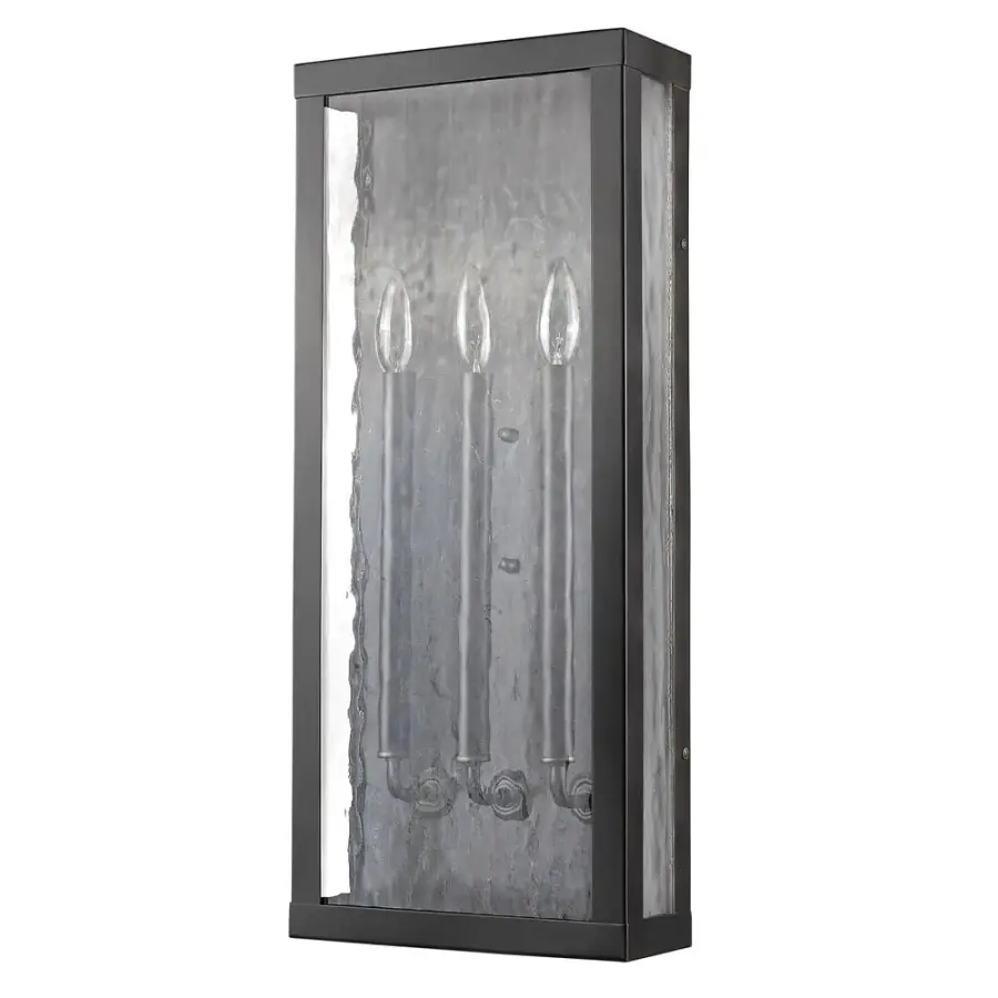 Charleston 3-Light Outdoor Wall Lantern