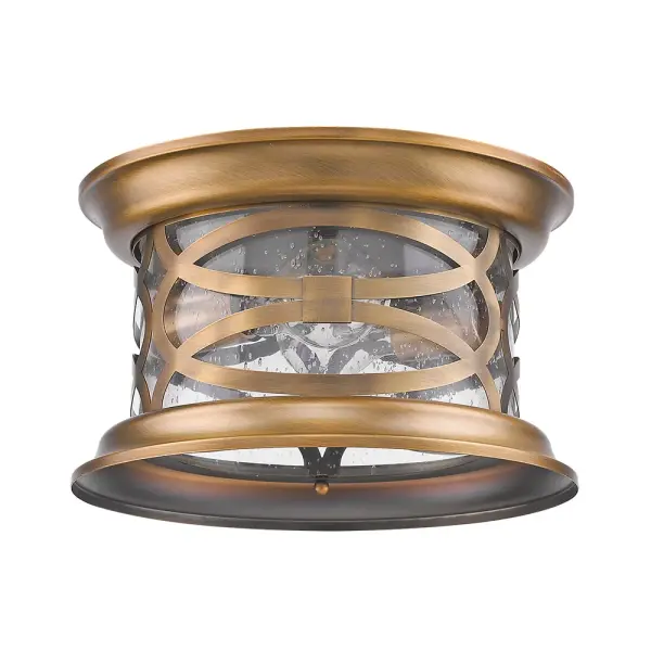 Lincoln 2-Light Outdoor Ceiling Fixture