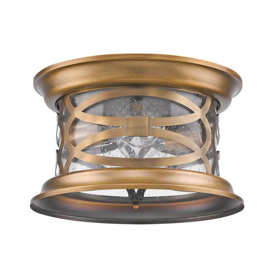 Lincoln 2-Light Outdoor Ceiling Fixture