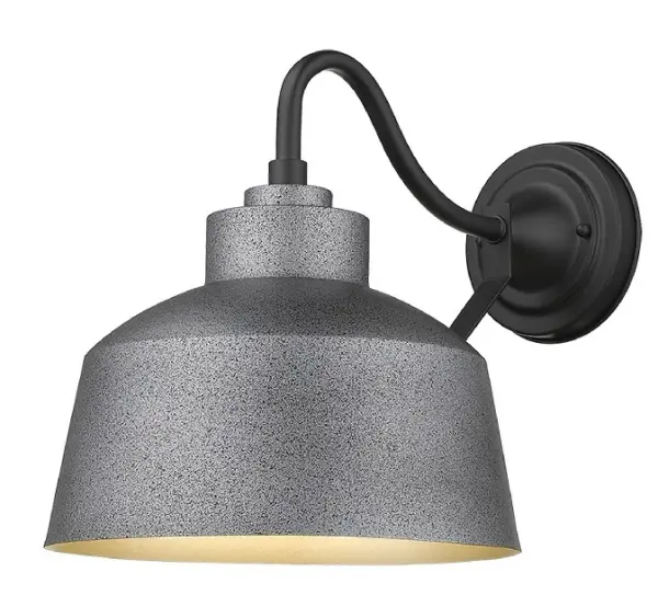 Barnes 1-Light Outdoor Wall Mount - Image 1