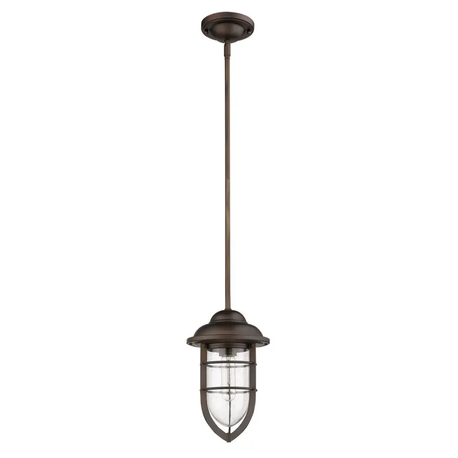 Dylan 1-Light Convertible Mini-Pendant in Oil-Rubbed Bronze - Image 1