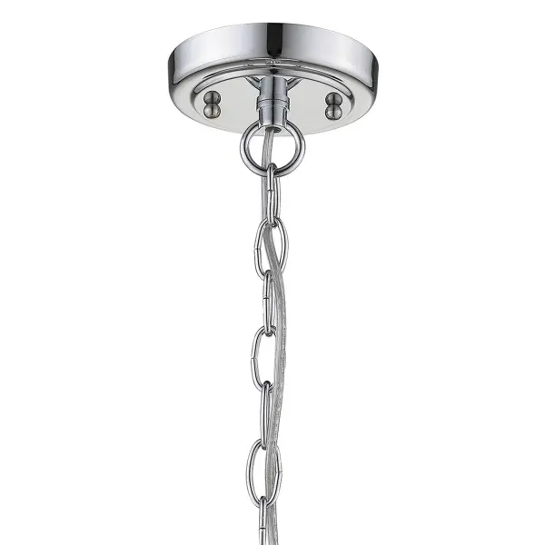 Classic Chrome Lantern with Seeded Glass for Outdoor Elegance - Image 7